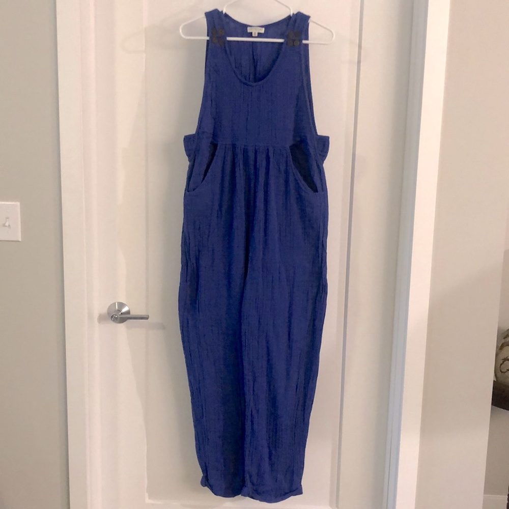 Earthbound blue jumpsuit